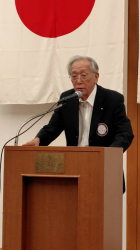 弥政晋輔会長  挨拶