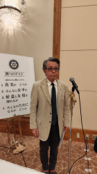 大見育太職業奉仕委員長