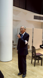 弥政晋輔会長  挨拶