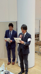 杉浦秀郎幹事  報告
