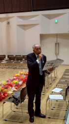 古居一雄社会奉仕委員長