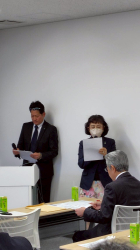 沓名由美子副幹事　報告　