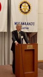 弥政晋輔会長  挨拶