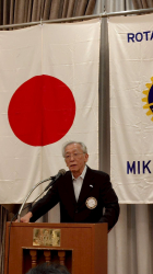 卓話者　竹内泰夫さん