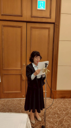 沓名由美子副幹事　報告