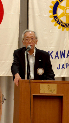弥政晋輔会長  挨拶