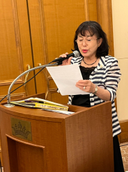 沓名由美子幹事  報告
