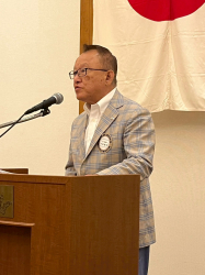卓話担当　平野勝則さん