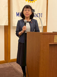 沓名由美子幹事  報告
