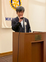 長坂　誠会長  挨拶