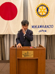 長坂　誠会長  挨拶