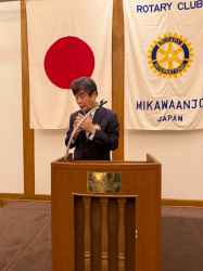 長坂　誠会長  挨拶