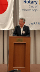 山内正幸会長  挨拶