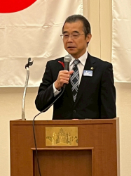 卓話者 三星元人安城市長 卓話者 三星元人安城市長