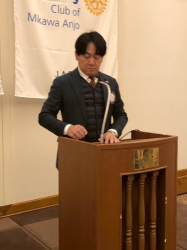金子豊久副幹事 金子豊久副幹事