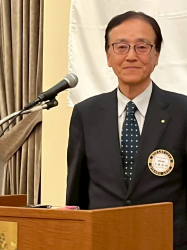 卓話担当　大参浩明さん
