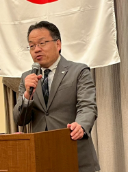 卓話者　日本講演新聞　中部支局長　山本孝弘様