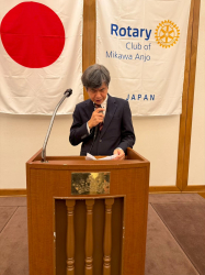 長坂　誠会長  挨拶