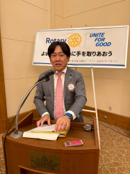 司会進行 金子豊久副幹事 司会進行 金子豊久副幹事