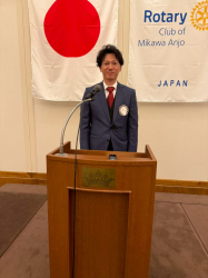 卓話担当　三浦　健さん