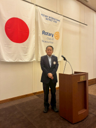 安藤　毅ロータリー情報・研修委員長