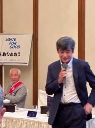 長坂　誠会長  挨拶