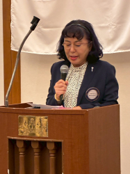 沓名由美子幹事  報告
