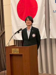 杉浦秀郎社会奉仕委員長 杉浦秀郎社会奉仕委員長