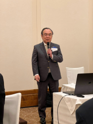 卓話者 ロータリーの友地区代表委員池森由幸様 卓話者 ロータリーの友地区代表委員池森由幸様